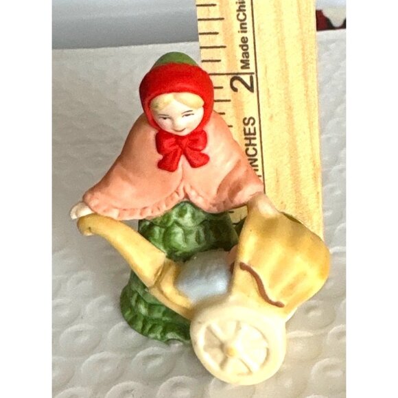 VTG‎ 1986 Geo Z Lefton Mrs. Eberhardts Grandmother Carriage & Baby 05827 - Picture 5 of 6